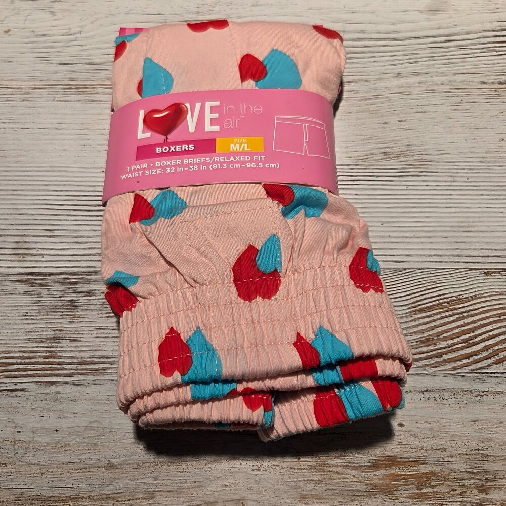 Love in the air - Men's Boxer Briefs - Waist Size 32 in - 38 in - (M/L) - NWT